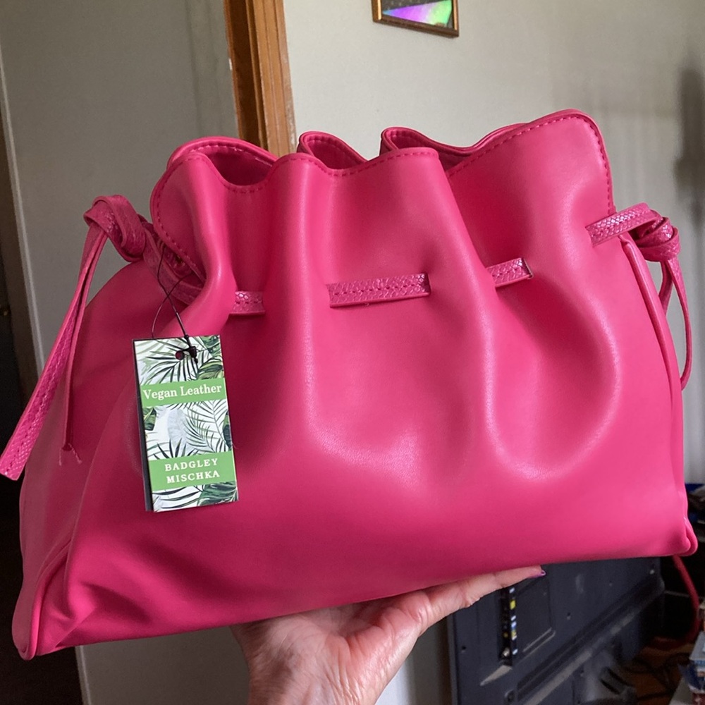 Badgley Mischka Solid Snake Combo Bag NWT